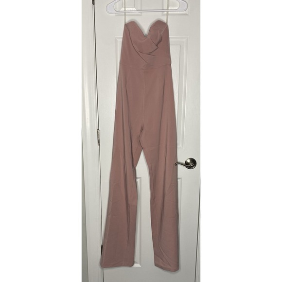 Nookie Women's Bisous Jumpsuit Strapless‎ Dusty Pink Size XS New